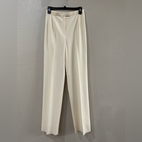 Lafayette 148 New York Pants - Lafayette 148 New York Ivory wool dress pants